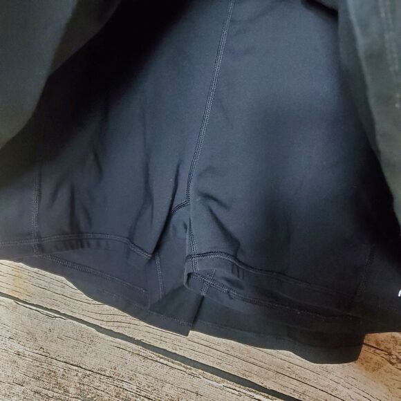 Fabletic Black Cloud Jersey Flounce Skort Size XL - Picture 5 of 9